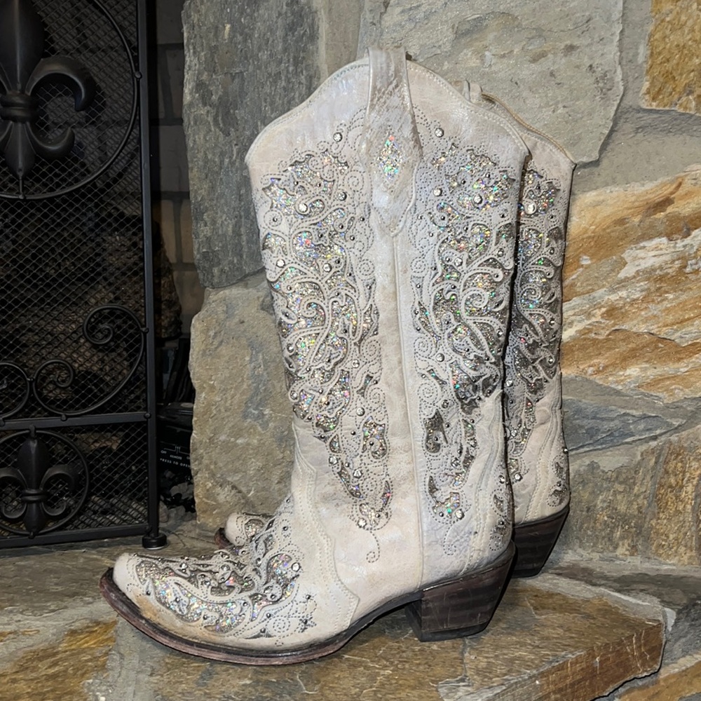 RHINSTONE COWGIRL BOOTS💎👢💕